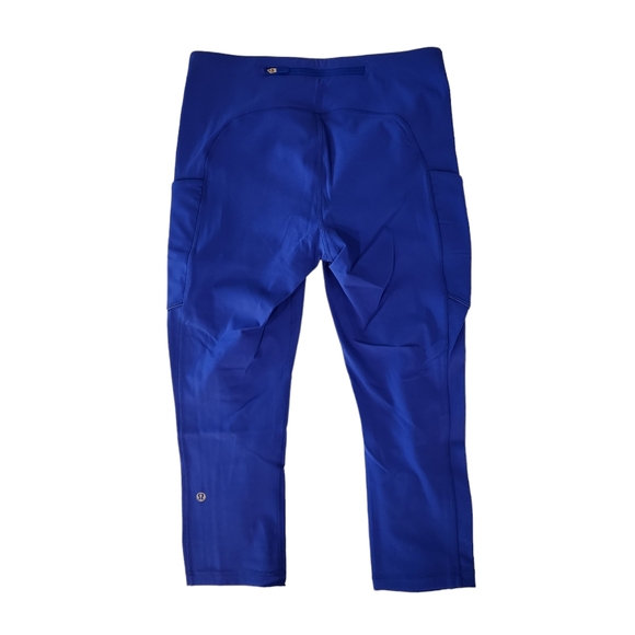 Lululemon Speed Up Crop - Cobalt Blue - Picture 4 of 11